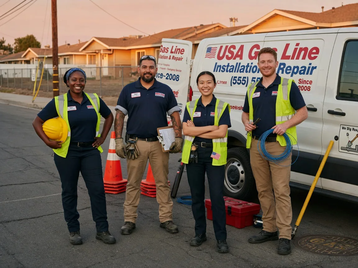 Gas Line Installation company in Stockdale, TX